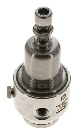Pressure Regulator G1/4'' 700 l/min 0.1-1.5bar/1-22psi Stainless Steel