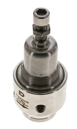 Pressure Regulator G1/4'' 700 l/min 0.1-1.5bar/1-22psi Stainless Steel