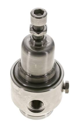 Pressure Regulator G3/8'' 700 l/min 0.2-3.0bar/3-44psi Stainless Steel Gases Liquids