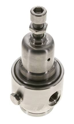 Pressure Regulator G3/8'' 700 l/min 0.2-3.0bar/3-44psi Stainless Steel Gases Liquids