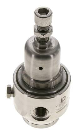 Pressure Regulator G3/8'' 700 l/min 0.2-3.0bar/3-44psi Stainless Steel Gases Liquids