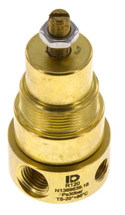 Pressure Regulator G1/4'' 330 l/min 1.0-15.0bar/14-218psi Brass