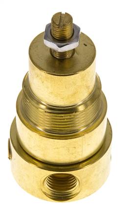 Pressure Regulator G1/4'' 330 l/min 0.1-1.5bar/1-22psi Brass Gases Liquids