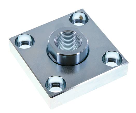 Accouplement Flexo avec plaque de montage pour cylindre de 125 mm ISO 15552