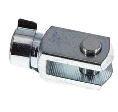 Clevis Rod-end Pin M10 x 1.25 Zinc plated steel