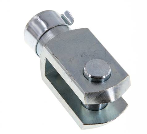 Clevis Rod-end Pin M16 x 1.5 Zinc plated steel