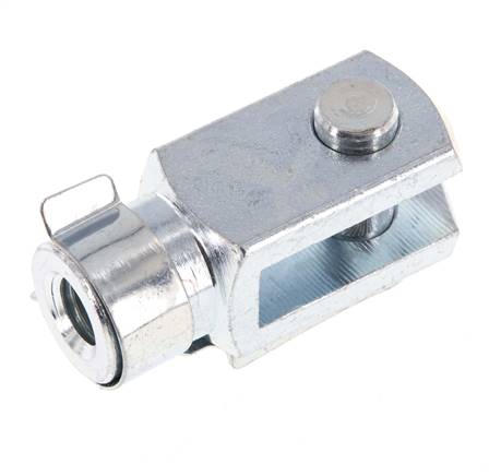 Clevis Rod-end Pin M10 Zinc plated steel