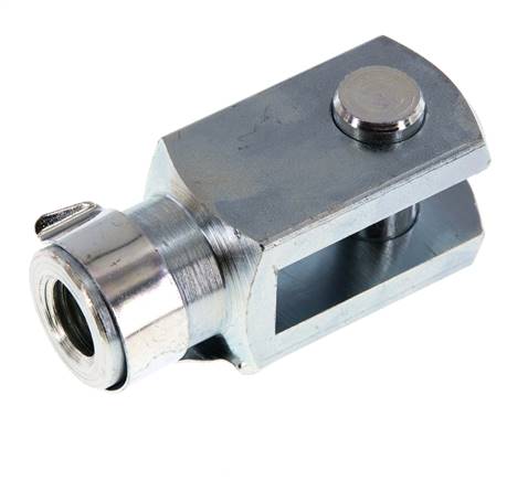 Clevis Rod-end Pin M16 Zinc plated steel