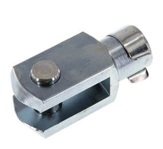 Clevis Rod-end Pin M16 Zinc plated steel