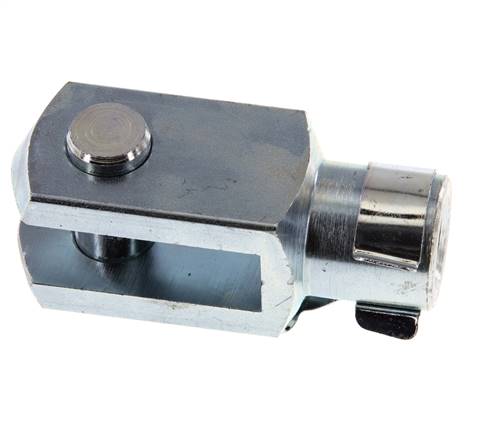 Clevis Rod-end Pin M16 Zinc plated steel