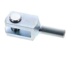 Clevis Rod-end Pin M16 Male Zinc plated steel