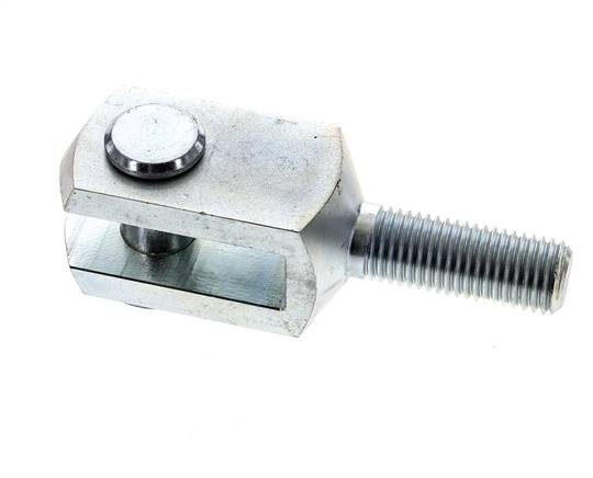 Clevis Rod-end Pin M20 Male Zinc plated steel