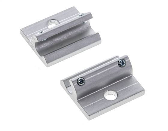 Montage central pour vérin sans tige de 32 mm