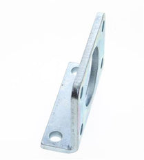 Foot Mount 50 mm Round Zinc plated steel