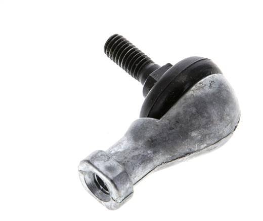 90deg Rod-end M6 Aluminium die-cast