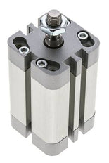 ISO 21287 Compact Double Acting Cylinder 32-40mm - Magnetic - Male Rod