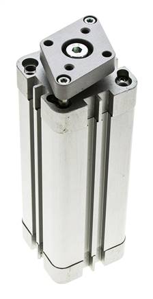ISO 21287 Compact Double Acting Cylinder 40-100mm - Magnetic - Non-Rotating
