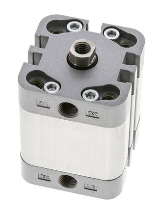 ISO 21287 Compact Single Acting Cylinder 32-20mm - Magnetic
