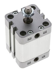 ISO 21287 Compact Single Acting Cylinder 40-25mm - Magnetic - Male Rod