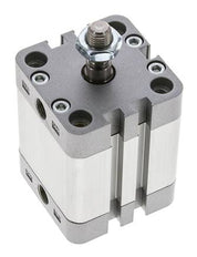 ISO 21287 Compact Single Acting Cylinder 40-25mm - Magnetic - Male Rod