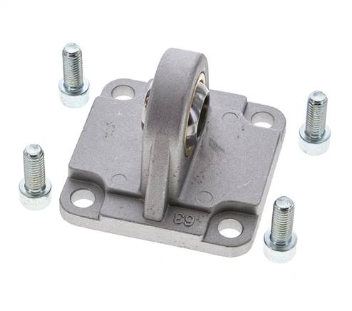 Clevis Spherical Male 63 mm ISO 15552 ISO 21287 Aluminium