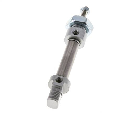 ISO 6432 Round Double Acting Cylinder 8-10mm - Magnetic