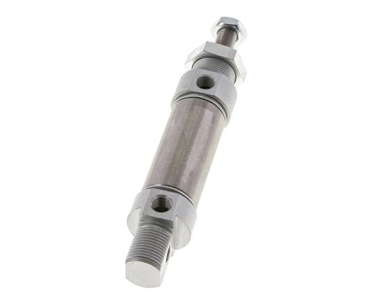 ISO 6432 Round Double Acting Cylinder 25-25mm - Magnetic - Non-Rotating