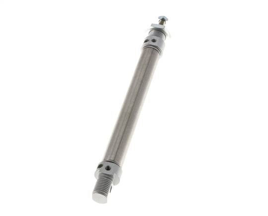 ISO 6432 Round Double Acting Cylinder 16-100mm - Magnetic - Damping