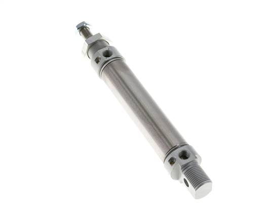ISO 6432 Round Double Acting Cylinder 25-80mm - Magnetic - Damping