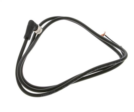 Connection Line Connector M8 1m