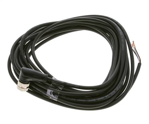 Connection Line Connector M12 5m