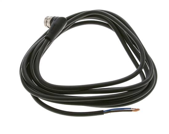Connection Line Connector M12 3m