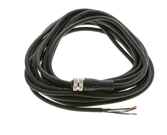 Connection Line Connector M12 5m