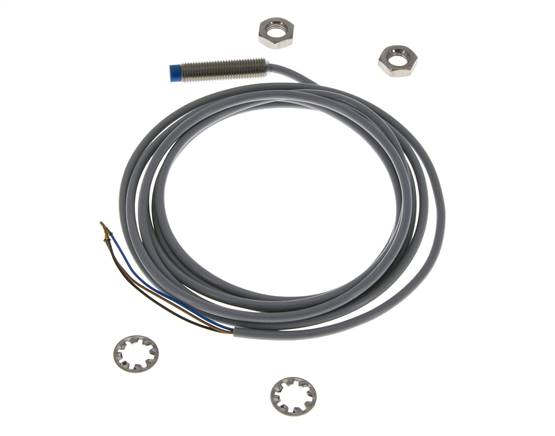 Inductive Proximity Switch 2.5mm M8x1 with Cable 2m