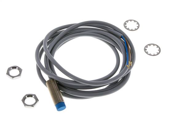 Inductive Proximity Switch 4mm M12x1 with Cable 2m