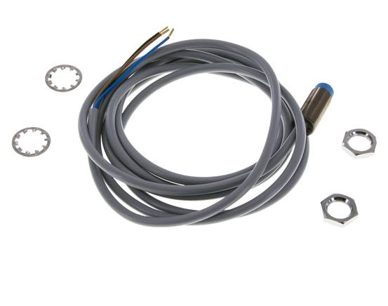 Inductive Proximity Switch 4mm M12x1 with Cable 2m
