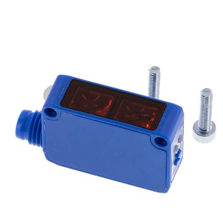 Diffuse-Reflective Photoelectric Sensor 3-1500 mm M8 3-pin