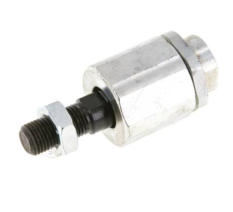 Floating Joint M12 x 1.25 for Cylinder Zinc plated steel
