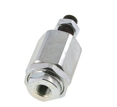 Floating Joint M16 x 1.5 for Cylinder Zinc plated steel