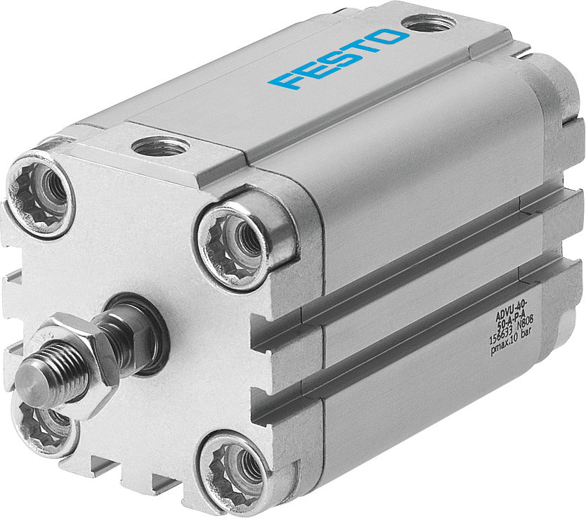 Festo Compact Cylinder 40mm Bore 25mm Stroke Double Acting - 156630