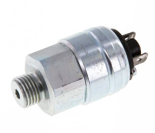 100 to 350bar NC Steel Pressure Switch G1/4'' 42VAC Flat Connector