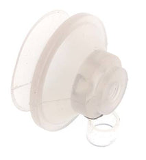 32mm Bellows Silicone Clear Vacuum Suction Cup Stroke 9mm