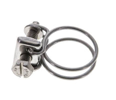 Collier de serrage 24 - 27 mm Acier galvanisé