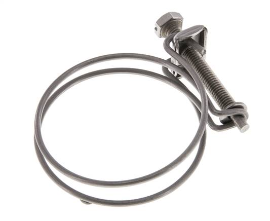 54 - 60 mm Hose Clamp Galvanised Steel