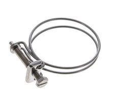 Collier de serrage 59 - 65 mm Acier galvanisé