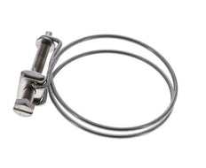 Collier de serrage 59 - 65 mm Acier galvanisé