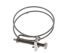 Collier de serrage 65 - 70 mm Acier galvanisé