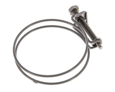 Collier de serrage 65 - 70 mm Acier galvanisé