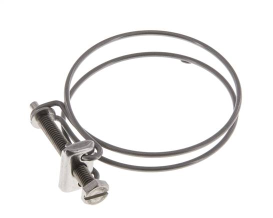 Collier de serrage 65 - 70 mm Acier galvanisé