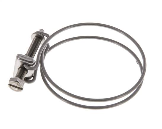 Collier de serrage 65 - 70 mm Acier galvanisé